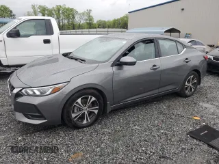2020 Nissan Sentra SV z VIN 3N1AB8CV9LY210338, wystawiony jako Copart lot #51968105 z przebiegiem 31 283 mil mil oraz Szkoda całkowita • Salvage title. Historia ofert i sprzedaży dostępna na DreamBid. Obrazek 1.