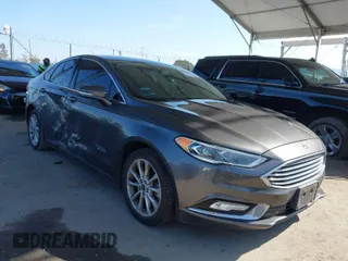 2018 Ford Fusion Energi Titanium with VIN 3FA6P0SU7JR204551, listed as a IAAI auction lot 41967046 with 118,671 mi miles. Bid and sale history available at carsss.com. Image 1.