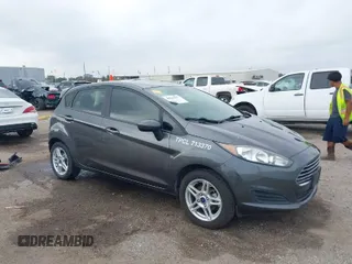 2019 Ford Fiesta SE with VIN 3FADP4EJ7KM159545, listed as a IAAI auction lot 40843810 with 109,578 mi miles. Bid and sale history available at carsss.com. Image 1.