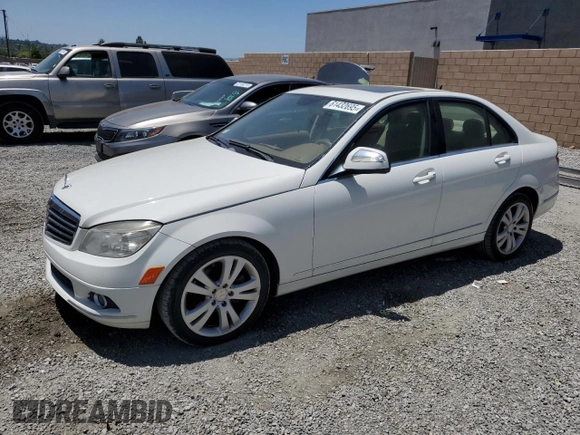 2008 Mercedes-Benz C 300 Sport with VIN WDDGF54X98R030001, listed as a Copart auction lot 61432695 with 233,664 mi miles and Clean title. Bid and sale history available at DreamBid. Image 1.