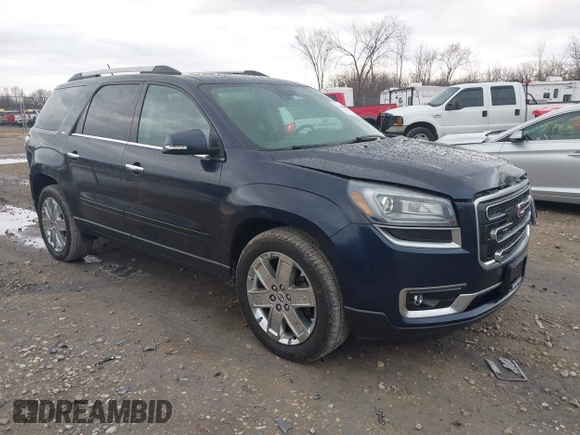 2017 GMC Acadia Limited Limited with VIN 1GKKVSKD7HJ205878, listed as a IAAI auction lot 42080264 with 107,265 mi miles. Bid and sale history available at carsss.com. Image 1.