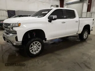 2021 Chevrolet Silverado 1500 LTZ with VIN 1GCUYGED8MZ339153, listed as a Copart auction lot 47932015 with 127,270 mi miles and Salvage Title. Bid and sale history available at DreamBid. Image 1.
