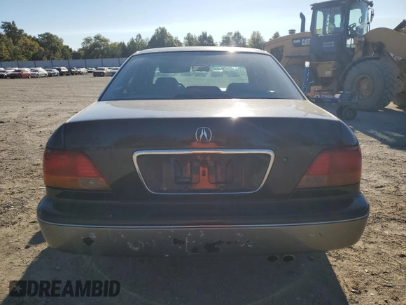 1998 Acura RL Special Edition with VIN JH4KA968XWC011617, listed as a Copart auction lot 76328934 with 0 mi miles and Salvage Title. Bid and sale history available at carsss.com. Image 6.