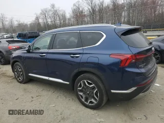 2023 Hyundai Santa Fe Limited with VIN 5NMS44AL9PH489988, listed as a Copart auction lot 48791795 with 78,843 mi miles and Salvage Title. Bid and sale history available at carsss.com. Image 2.