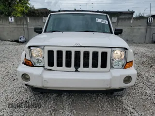 2006 Jeep Commander with VIN 1J8HH48N06C352871, listed as a Copart auction lot 87740115 with 163,703 mi miles and Salvage Title. Bid and sale history available at carsss.com. Image 5.