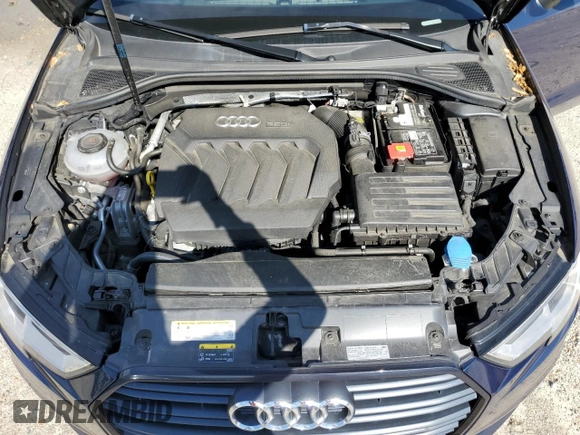 2019 Audi A3 Sedan Premium with VIN WAUAUGFF1KA102138, listed as a Copart auction lot 49698663 with 56,718 mi miles. Bid and sale history available at carsss.com. Image 11.
