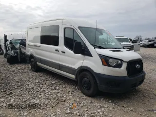 2022 Ford Transit Cargo with VIN 1FTBR1C89NKA66564, listed as a Copart auction lot 44932975 with 64,544 mi miles and Salvage Title. Bid and sale history available at DreamBid. Image 4.