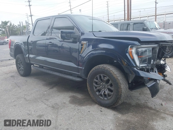 2022 Ford F-150 XL with VIN 1FTEW1E80NFB07689, listed as a IAAI auction lot 41891624 with 41,515 mi miles and . Bid and sale history available at carsss.com. Image 1.
