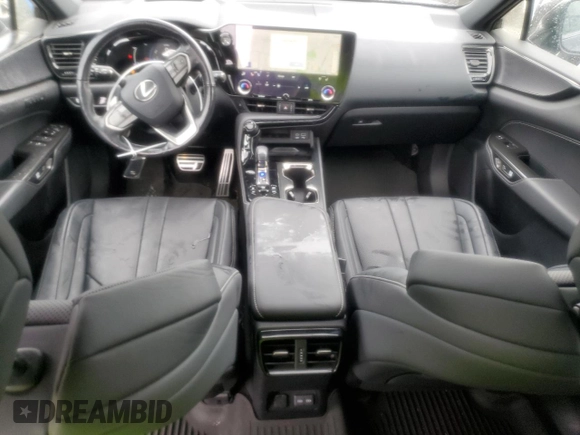 2022 Lexus NX with VIN JTJKKCFZ8N2007717, listed as a Copart auction lot 87477134 with 39,397 mi miles and Salvage Title. Bid and sale history available at carsss.com. Image 8.