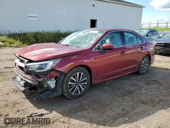 2018 Subaru Legacy Premium with VIN 4S3BNAC69J3040559, listed as a Copart auction lot 66544823 with 142,231 mi miles. Bid and sale history available at carsss.com. Image 1.