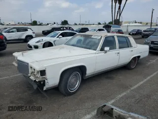 1989 Cadillac Brougham с VIN 1G6DW51Y7KR722908, выставлен на аукционе Copart как лот 54437525 с пробегом 74 922 миль миль и Списание • Salvage title. История ставок и продаж доступна на DreamBid. Изображение 1.