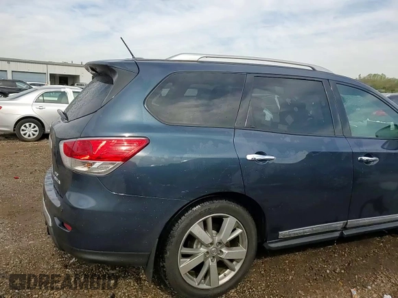 2014 Nissan Pathfinder S z VIN 5N1AR2MM9EC625291, wystawiony jako Copart lot #55962045 z przebiegiem 151 750 mil mil oraz Szkoda całkowita • Salvage title. Historia ofert i sprzedaży dostępna na DreamBid. Obrazek 14.