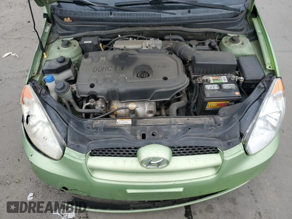 2008 Hyundai Accent GS with VIN KMHCM36C28U097822, listed as a Copart auction lot 49162275 with 83,128 mi miles and Salvage Title. Bid and sale history available at carsss.com. Image 11.