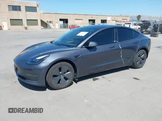 2023 Tesla Model 3 with VIN 5YJ3E1EAXPF405588, listed as a IAAI auction lot 42348952 with 30,788 mi miles and . Bid and sale history available at DreamBid. Image 20.