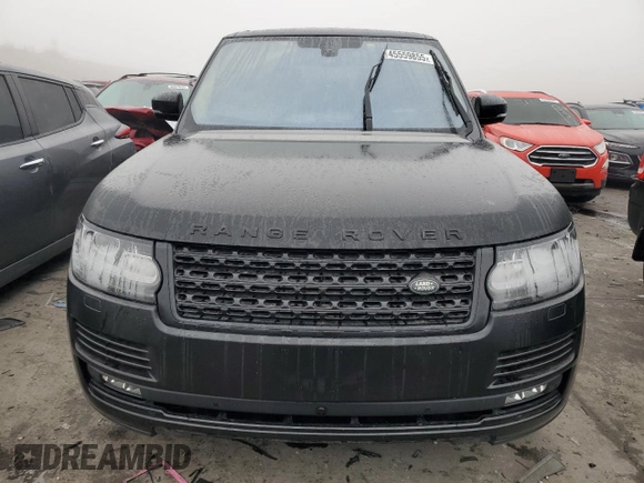 2016 Land Rover Range Rover HSE с VIN SALGS2PF9GA290265, выставлен на аукционе Copart как лот 45559855 с пробегом 52 103 миль миль и Списание • Salvage title. История ставок и продаж доступна на DreamBid. Изображение 5.