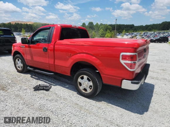 2011 Ford F-150 XL with VIN 1FTMF1CM4BFC43587, listed as a Copart auction lot 63575815 with 110,717 mi miles and Clean title. Bid and sale history available at DreamBid. Image 2.