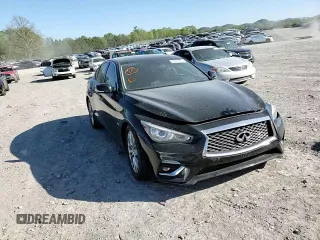 2019 Infiniti Q50 Luxe с VIN JN1EV7AP4KM516906, выставлен на аукционе Copart как лот 53291835 с пробегом 95 379 миль миль и Списание • Salvage title. История ставок и продаж доступна на DreamBid. Изображение 11.