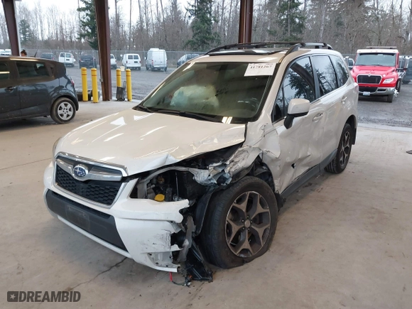 2016 Subaru Forester 2.0XT Premium with VIN JF2SJGDC9GH550555, listed as a IAAI auction lot 41781267 with 138,230 mi miles. Bid and sale history available at carsss.com. Image 18.