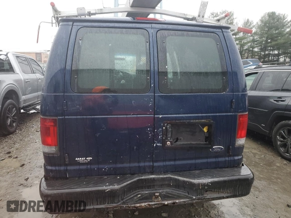 2007 Ford Econoline Cargo Commercial with VIN 1FTNE24W77DA06527, listed as a Copart auction lot 85637994 with 229,623 mi miles and Salvage title. Bid and sale history available at DreamBid. Image 6.