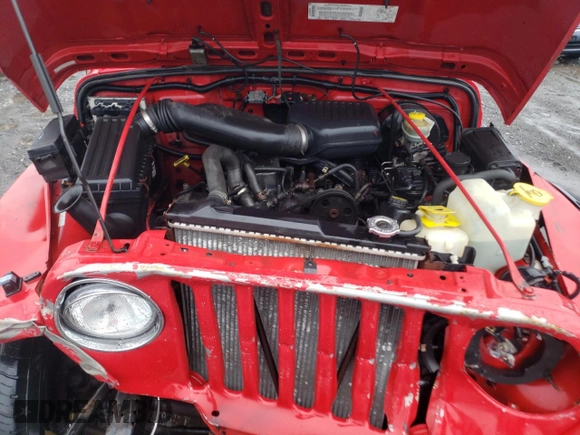2002 Jeep Wrangler SE with VIN 1J4FA29P02P715013, listed as a Copart auction lot 48039035 with 193,583 mi miles and Salvage Title. Bid and sale history available at DreamBid. Image 11.