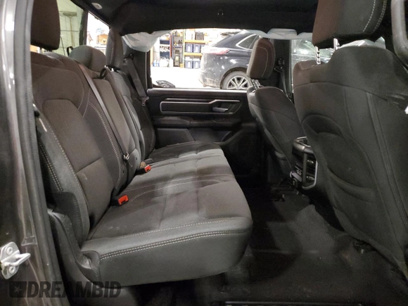 2022 Ram 1500 Big Horn with VIN 1C6RRFFG8NN298271, listed as a Copart auction lot 54550835 with 52,827 mi miles and Salvage Title. Bid and sale history available at carsss.com. Image 10.
