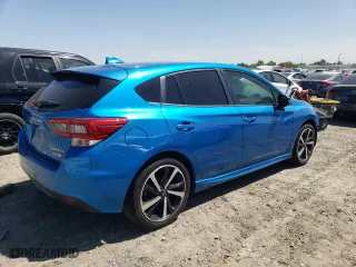 2022 Subaru Impreza Sport with VIN 4S3GTAM62N3714003, listed as a Copart auction lot 52821405 with 0 mi miles and Salvage Title. Bid and sale history available at carsss.com. Image 3.
