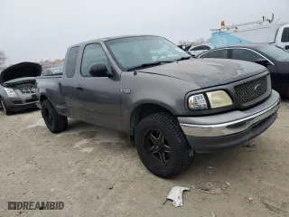 2003 Ford F-150 XL with VIN 1FTRX07223KB18294, listed as a Copart auction lot 42558205 with 276,165 mi miles and Salvage Title. Bid and sale history available at carsss.com. Image 4.