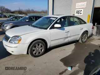 2005 Ford Five Hundred SEL with VIN 1FAFP24145G200064, listed as a Copart auction lot 50697725 with 184,091 mi miles and Salvage Title. Bid and sale history available at carsss.com. Image 1.