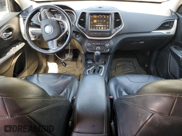 2015 Jeep Cherokee Limited with VIN 1C4PJMDS7FW501262, listed as a Copart auction lot 70025384 with 142,500 mi miles and Salvage Title. Bid and sale history available at carsss.com. Image 8.