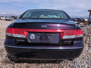 2006 Hyundai Azera SE with VIN KMHFC46F36A057974, listed as a Copart auction lot 52179905 with 142,391 mi miles and Salvage Title. Bid and sale history available at DreamBid. Image 6.