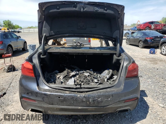 2017 BMW 5 Series 530i xDrive with VIN WBAJA7C38HG903867, listed as a Copart auction lot 56482145 with Not provided miles and Salvage title. Bid and sale history available at DreamBid. Image 6.