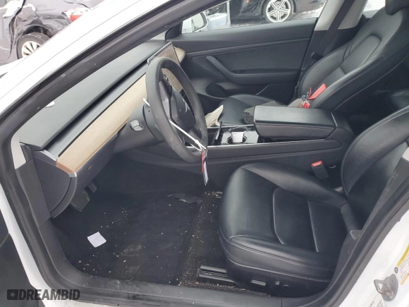 2020 Tesla Model 3 Standard Range Plus with VIN 5YJ3E1EA9LF613181, listed as a Copart auction lot 41799135 with 122,120 mi miles and Salvage Title. Bid and sale history available at carsss.com. Image 7.