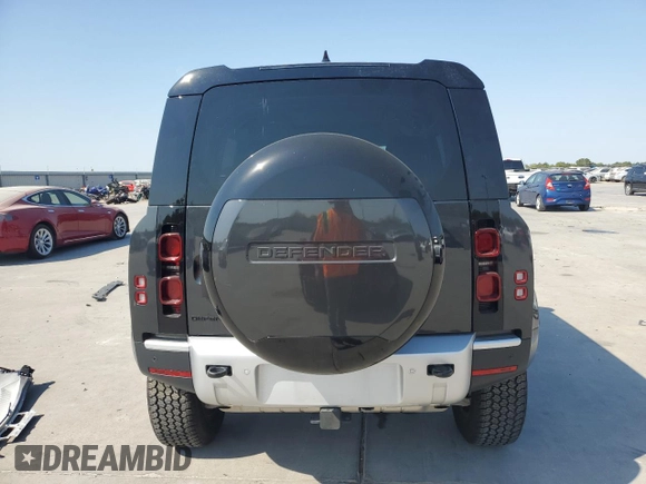2024 Land Rover Defender S with VIN SALEJ7EUXR2295285, listed as a Copart auction lot 75240624 with 12,668 mi miles and Salvage title. Bid and sale history available at DreamBid. Image 6.