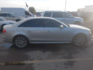 2014 Audi A4 Premium Plus with VIN WAUFFAFL5EN034104, listed as a IAAI auction lot 40891293 with 115,313 mi miles. Bid and sale history available at carsss.com. Image 13.
