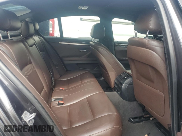 2014 BMW 5 Series 528i xDrive with VIN WBA5A7C52ED616475, listed as a Copart auction lot 64597745 with 91,306 mi miles and Salvage title. Bid and sale history available at DreamBid. Image 10.