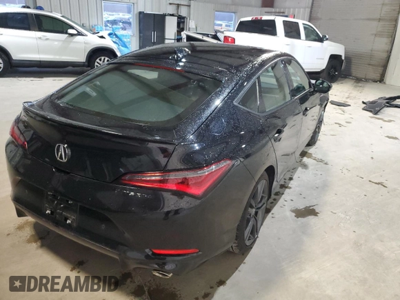2024 Acura Integra Technology with VIN 19UDE4G76RA016824, listed as a Copart auction lot 50014965 with 6,234 mi miles and Salvage Title. Bid and sale history available at DreamBid. Image 3.