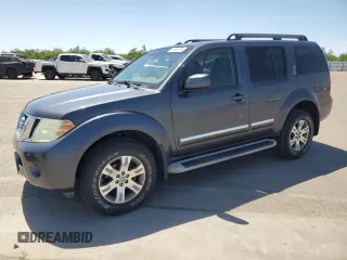 2011 Nissan Pathfinder S with VIN 5N1AR1NB2BC607184, listed as a Copart auction lot 56880195 with 115,800 mi miles and Salvage title. Bid and sale history available at DreamBid. Image 1.