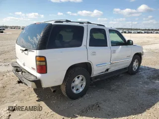 2005 GMC Yukon SLT with VIN 1GKEK13TX5R118933, listed as a Copart auction lot 87057744 with 213,900 mi miles and Salvage Title. Bid and sale history available at carsss.com. Image 3.