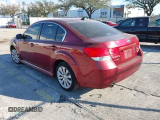 2011 Subaru Legacy Limited Power Moon with VIN 4S3BMBL61B3227417, listed as a IAAI auction lot 41558033 with 179,605 mi miles and . Bid and sale history available at DreamBid. Image 3.