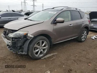 2013 Nissan Murano LE with VIN JN8AZ1MU8DW212133, listed as a Copart auction lot 49167065 with 176,967 mi miles and Salvage Title. Bid and sale history available at carsss.com. Image 1.