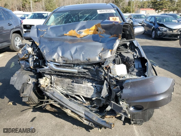 2010 Honda CR-V EX-L with VIN 5J6RE4H73AL047695, listed as a Copart auction lot 48478535 with 0 mi miles and Salvage Title. Bid and sale history available at carsss.com. Image 5.
