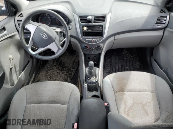 2013 Hyundai Accent GLS with VIN KMHCT4AE1DU336921, listed as a Copart auction lot 55350015 with 188,916 mi miles and Clean title. Bid and sale history available at DreamBid. Image 8.