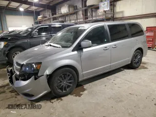 2019 Dodge Grand Caravan GT with VIN 2C4RDGEG1KR688903, listed as a Copart auction lot 46376665 with 74,138 mi miles and Salvage Title. Bid and sale history available at DreamBid. Image 1.