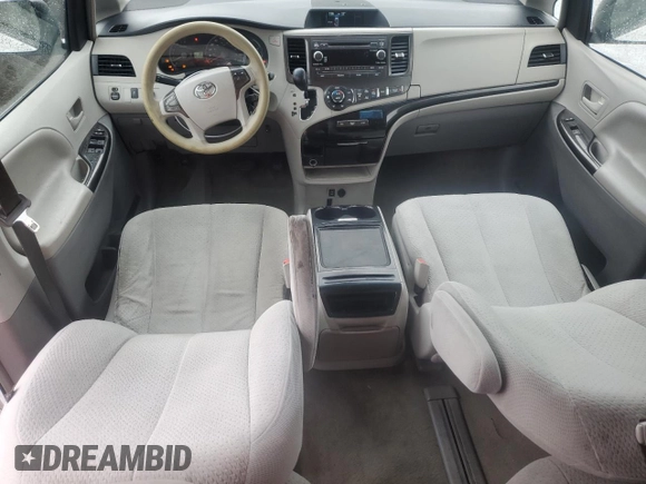 2014 Toyota Sienna LE with VIN 5TDJK3DC9ES092766, listed as a Copart auction lot 48005355 with 292,074 mi miles and Clean Title. Bid and sale history available at DreamBid. Image 8.