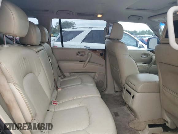 2013 Infiniti QX56 8-passenger with VIN JN8AZ2ND2D9730192, listed as a Copart auction lot 81617714 with 196,975 mi miles and Clean Title. Bid and sale history available at carsss.com. Image 11.