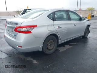 2014 Nissan Sentra S with VIN 3N1AB7AP5EL680770, listed as a IAAI auction lot 42196592 with 88,599 mi miles and . Bid and sale history available at DreamBid. Image 4.