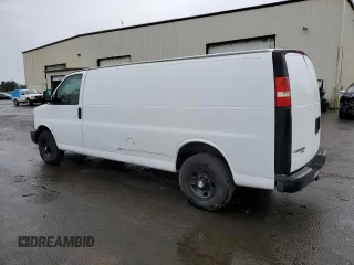 2014 Chevrolet Express Cargo Van with VIN 1GCWGGBA1E1193958, listed as a Copart auction lot 77208494 with 126,193 mi miles and Clean Title. Bid and sale history available at carsss.com. Image 2.