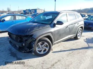 2022 Hyundai Tucson SEL with VIN 5NMJB3AEXNH108398, listed as a IAAI auction lot 41686201 with 46,670 mi miles. Bid and sale history available at carsss.com. Image 2.