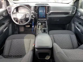2024 Ford Ranger XLT with VIN 1FTER4GHXRLE33755, listed as a Copart auction lot 42812135 with 1,012 mi miles and Salvage Title. Bid and sale history available at carsss.com. Image 8.