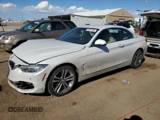 2017 BMW 4 Series 430i xDrive z VIN WBA4U9C3XH5H64212, wystawiony jako Copart lot #54097655 z przebiegiem 51 040 mil mil oraz Szkoda całkowita • Salvage title. Historia ofert i sprzedaży dostępna na DreamBid. Obrazek 1.